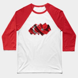 Turkish Flag Baseball T-Shirt